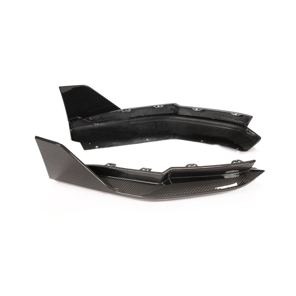 Splitter winglets carbon tylnego zderzaka MP style BMW M3 G80 G81 - obrazek 6