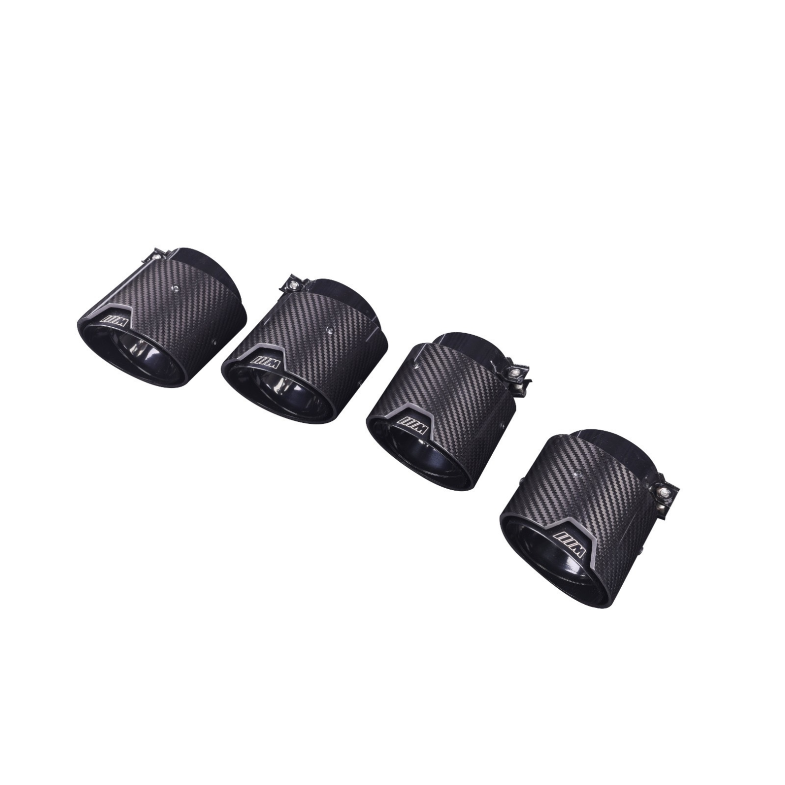 Końcówki wydechu carbon CM BMW M3 G80 G81 M4 G82 G83 M2 G87