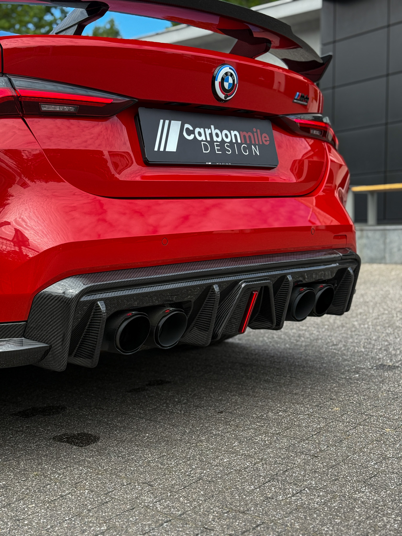 Dyfuzor carbon led CM Style BMW M3 G80 G81 M4 G82 G83 - obrazek 4