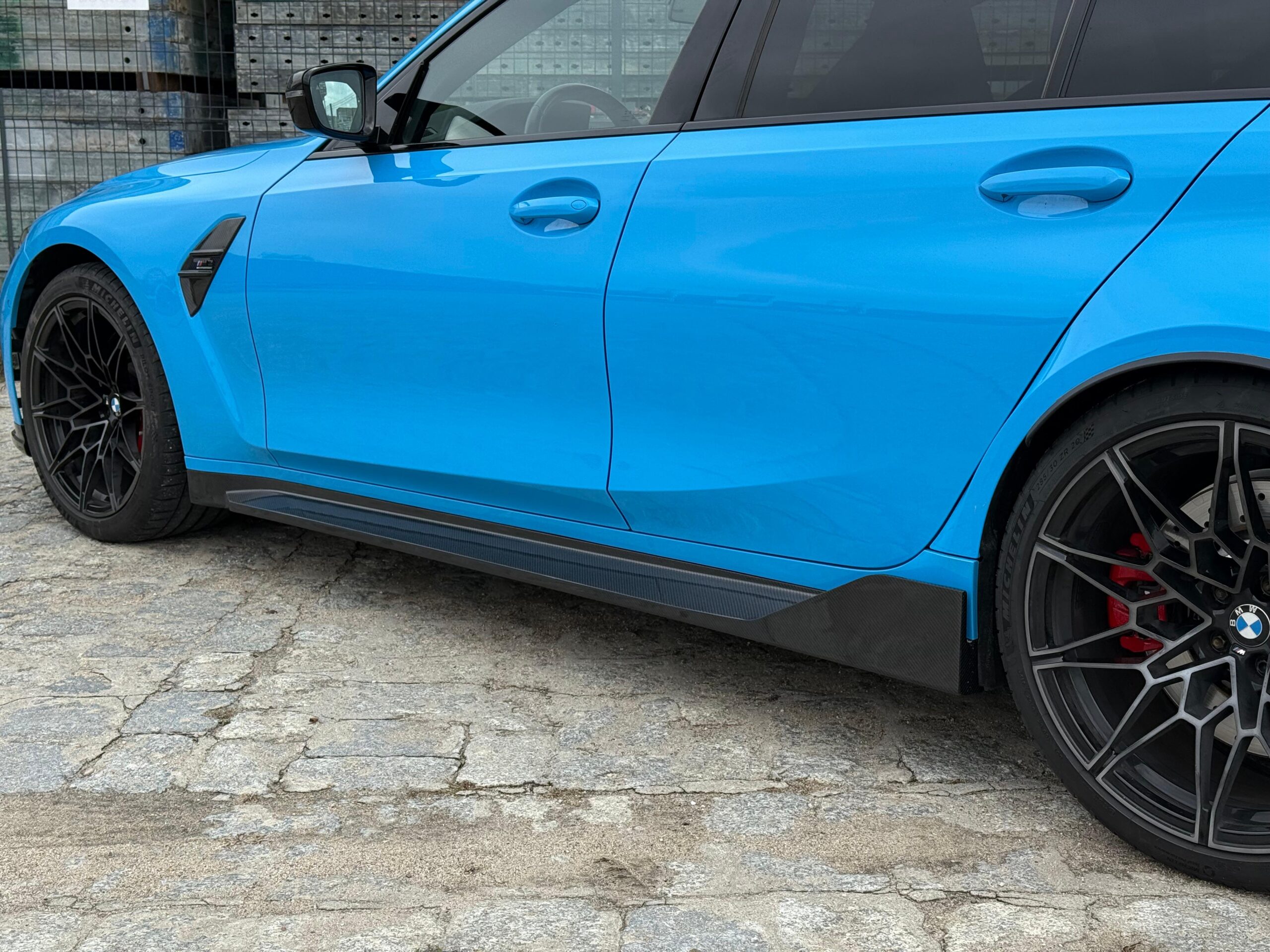 Listwy progowe progi carbon MP style BMW M3 G80 G81 - obrazek 5