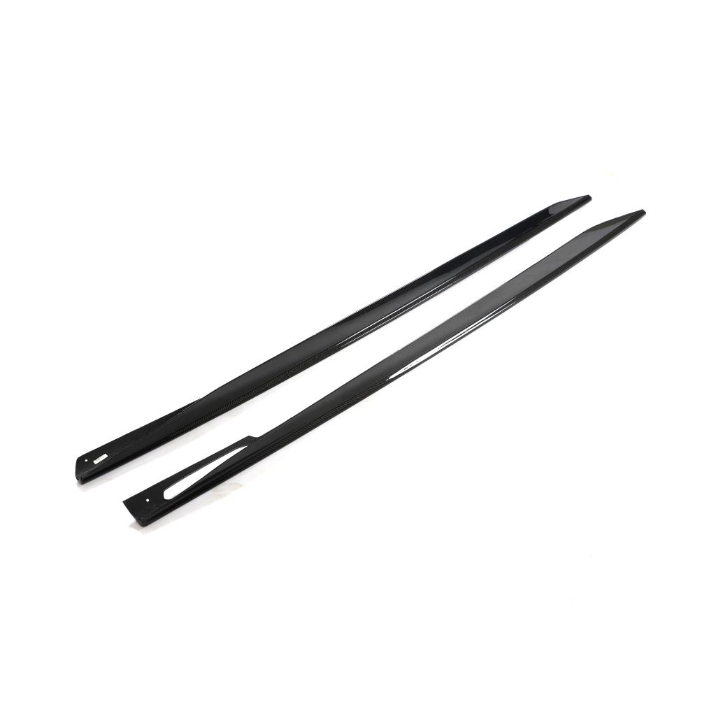 Progi carbon 3D Style BMW 4 G26 - obrazek 2